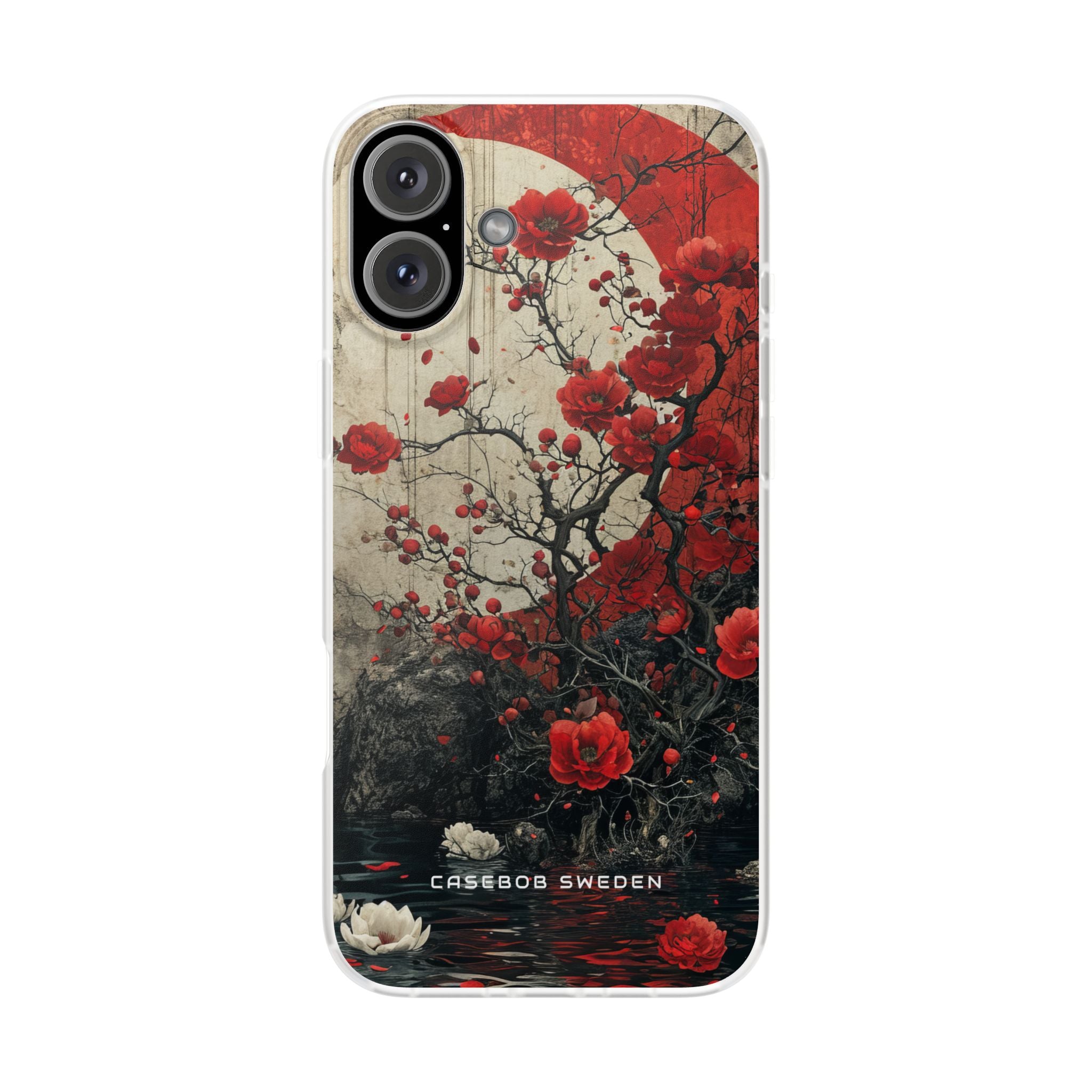 Zen Blossoms in Moonlight iPhone 16 - Flexi Phone Case