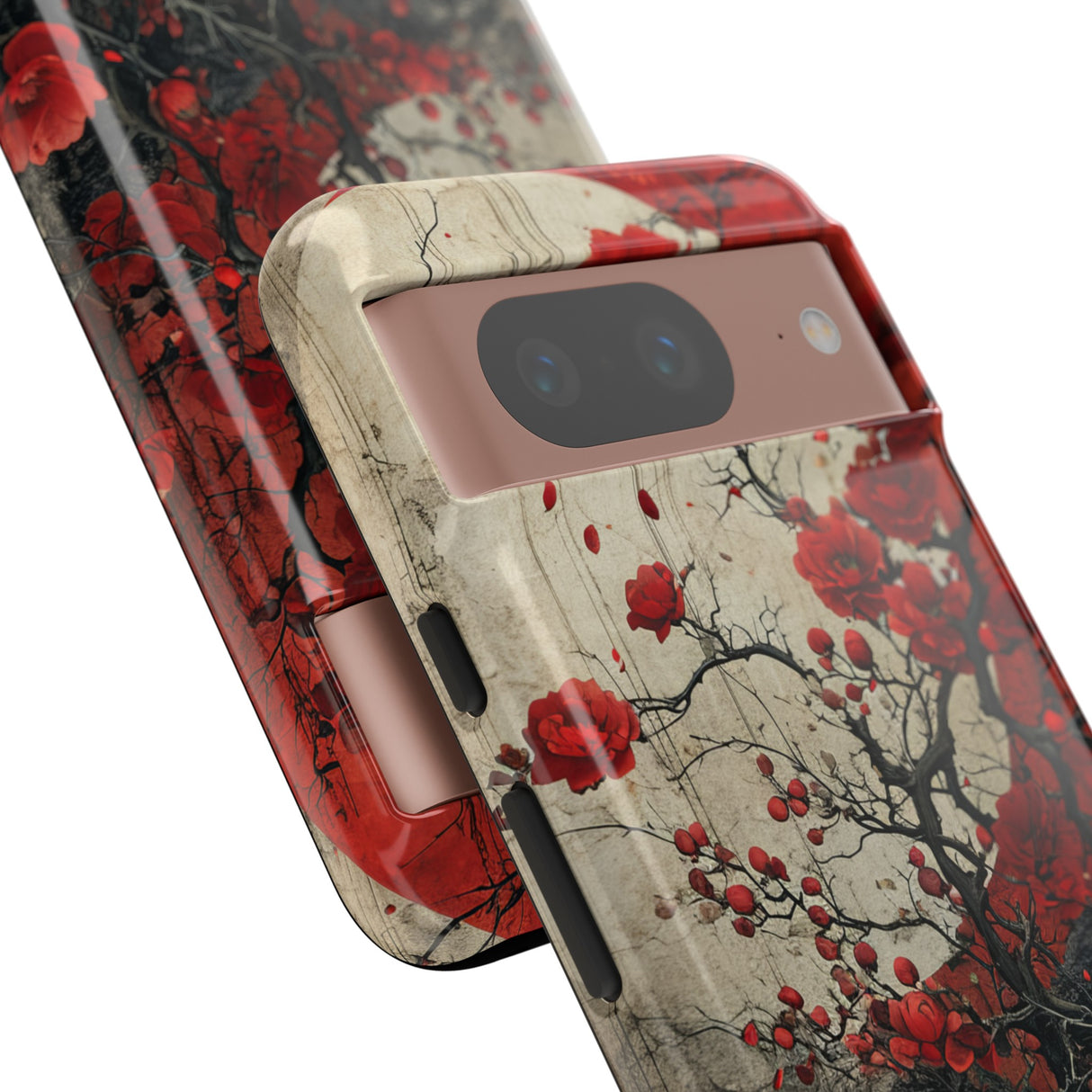 Moonlit Rose Peace - Protective Phone Case