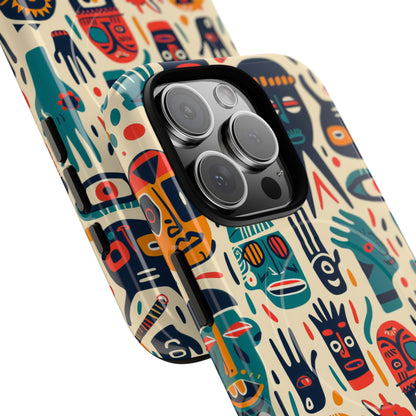 Vivid Faces iPhone 16 Pro Case - Tough+