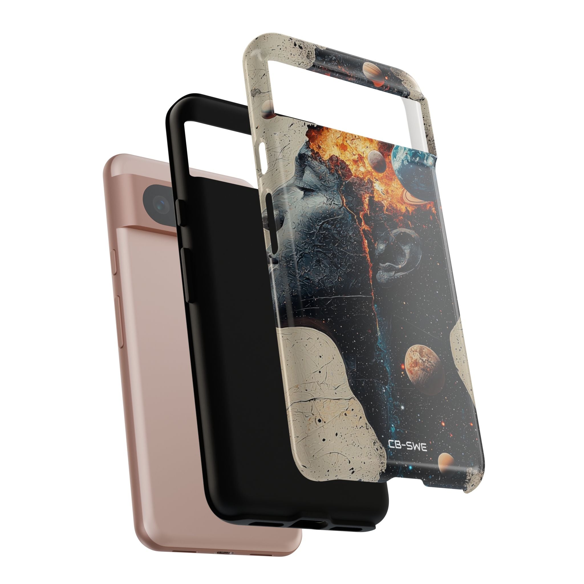 Cosmic Mind Erupts - Google Pixel Case