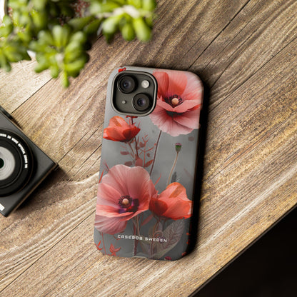 Ethereal Floral Elegance iPhone 15 - Tough Phone Case