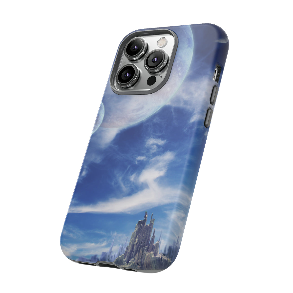 Landscape in fantasy planet 89 - Protective Phone Case