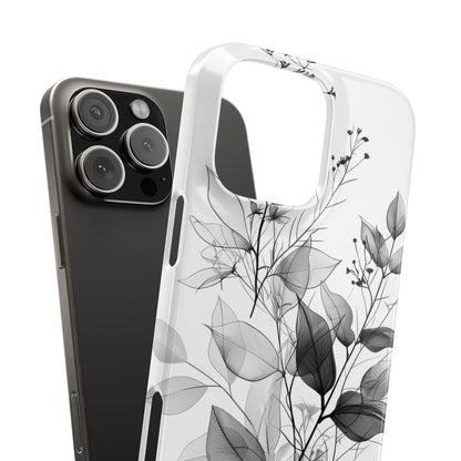 Botanical Line Harmony iPhone 16 - Slim Phone Case