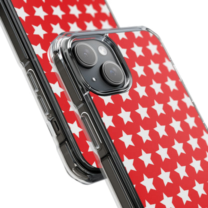 Red Star Symmetry iPhone Case - Impact