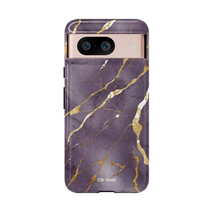 Golden Veins Flowing - Google Pixel Case