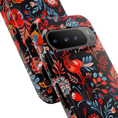 Vivid Birdscape Google Pixel 9 Pro XL Case - Tough