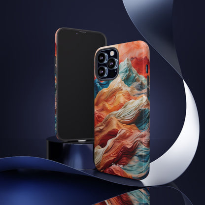 Mountain Waves Flow - iPhone Case