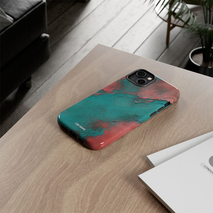 Turbulent Coral Flow - iPhone Case