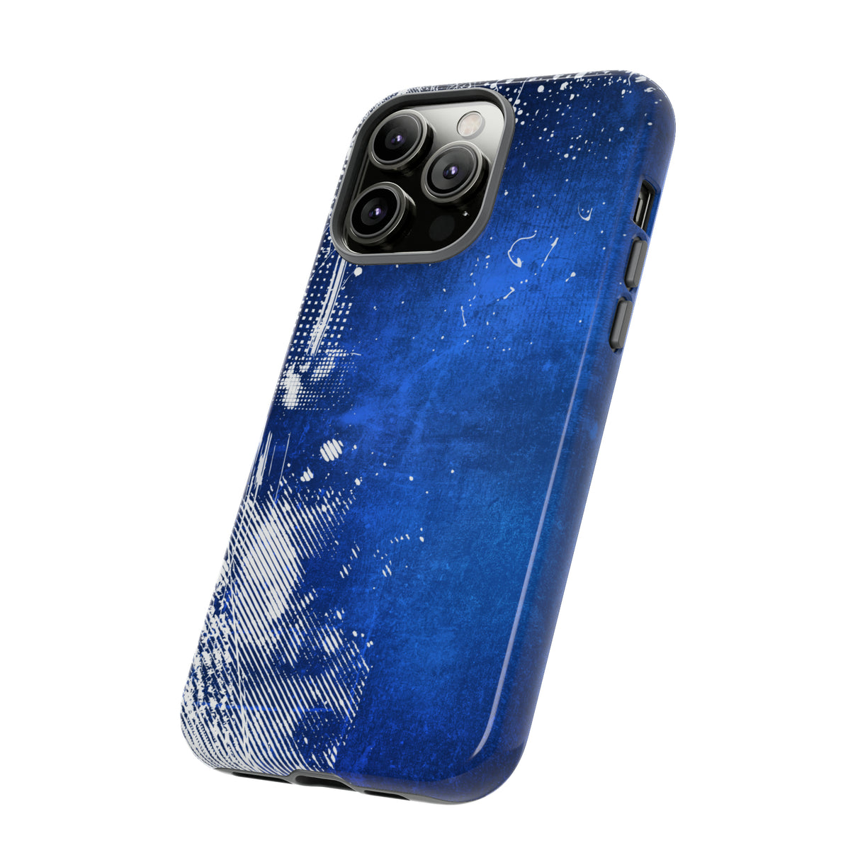 Grunge Blue - Protective Phone Case