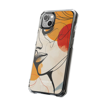 Fluid Face Lines iPhone 14 - Impact Clear+
