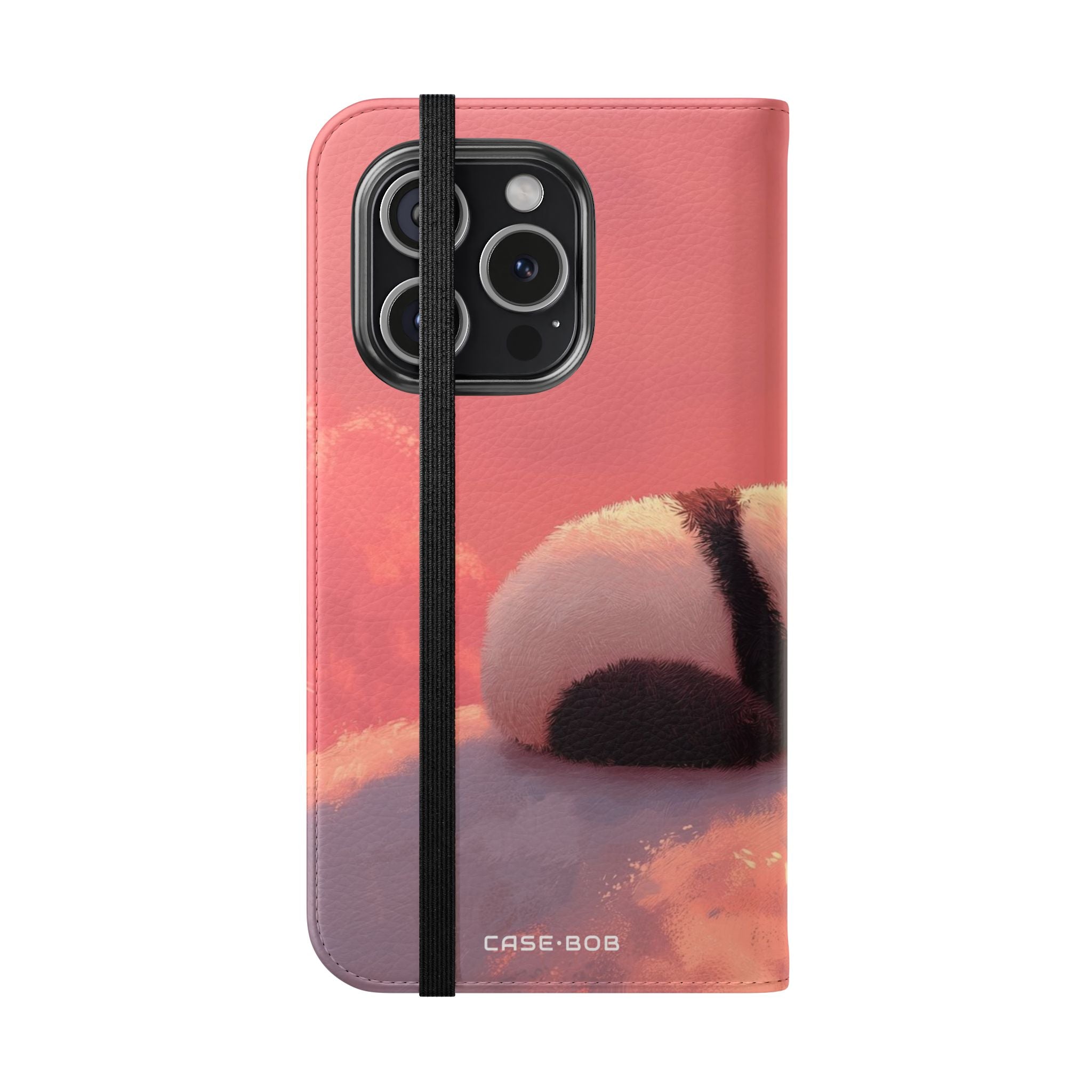 Panda Moonlight - iPhone 15 Pro Case - Wallet
