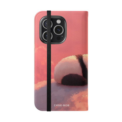 Panda Moonlight - iPhone 15 Pro Case - Wallet