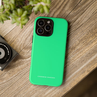 Medium Spring Green iPhone 16 - Tough Phone Case