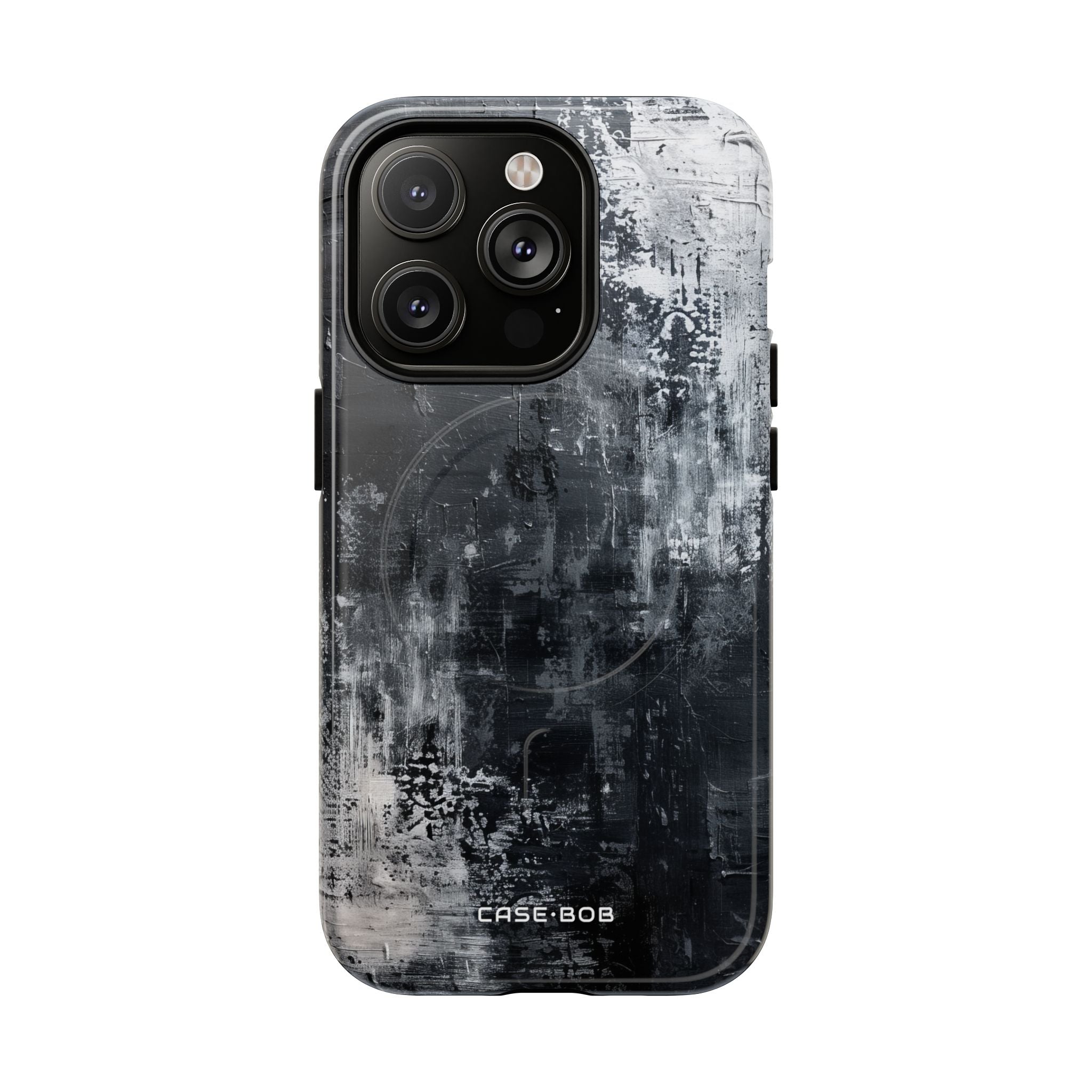 Textured Blackscape iPhone 14 Pro Case - Tough+