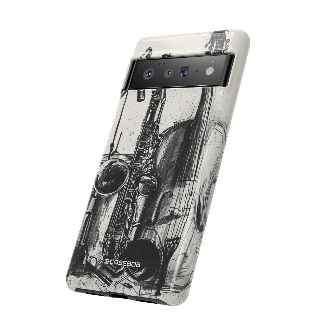 Jazz Ink Expressions | Protective Phone Case for Google Pixel