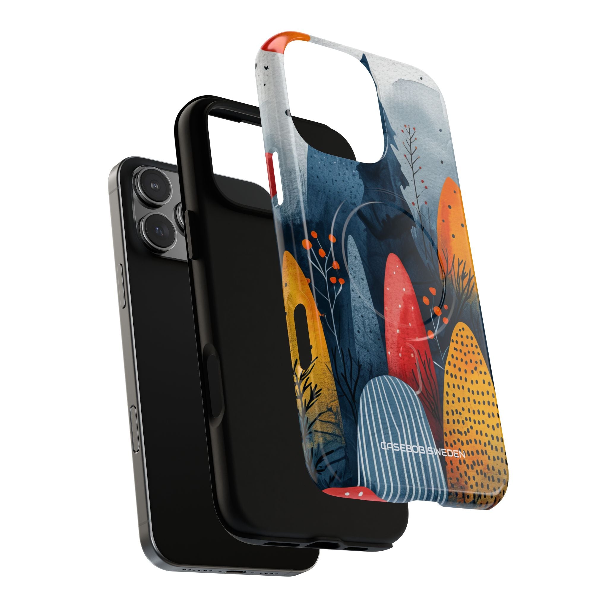 Whimsical Nature - Tough + MagSafe® iPhone 16 Phone Case