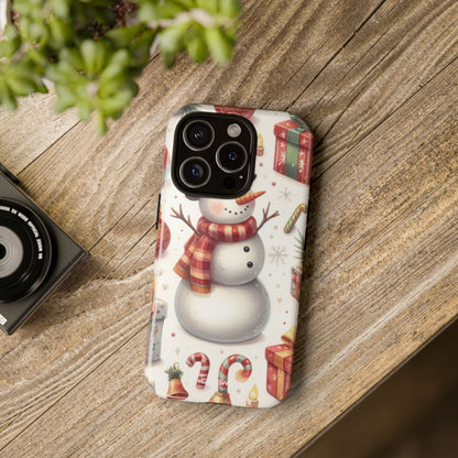 Snowman Welcomes Joy - iPhone Case