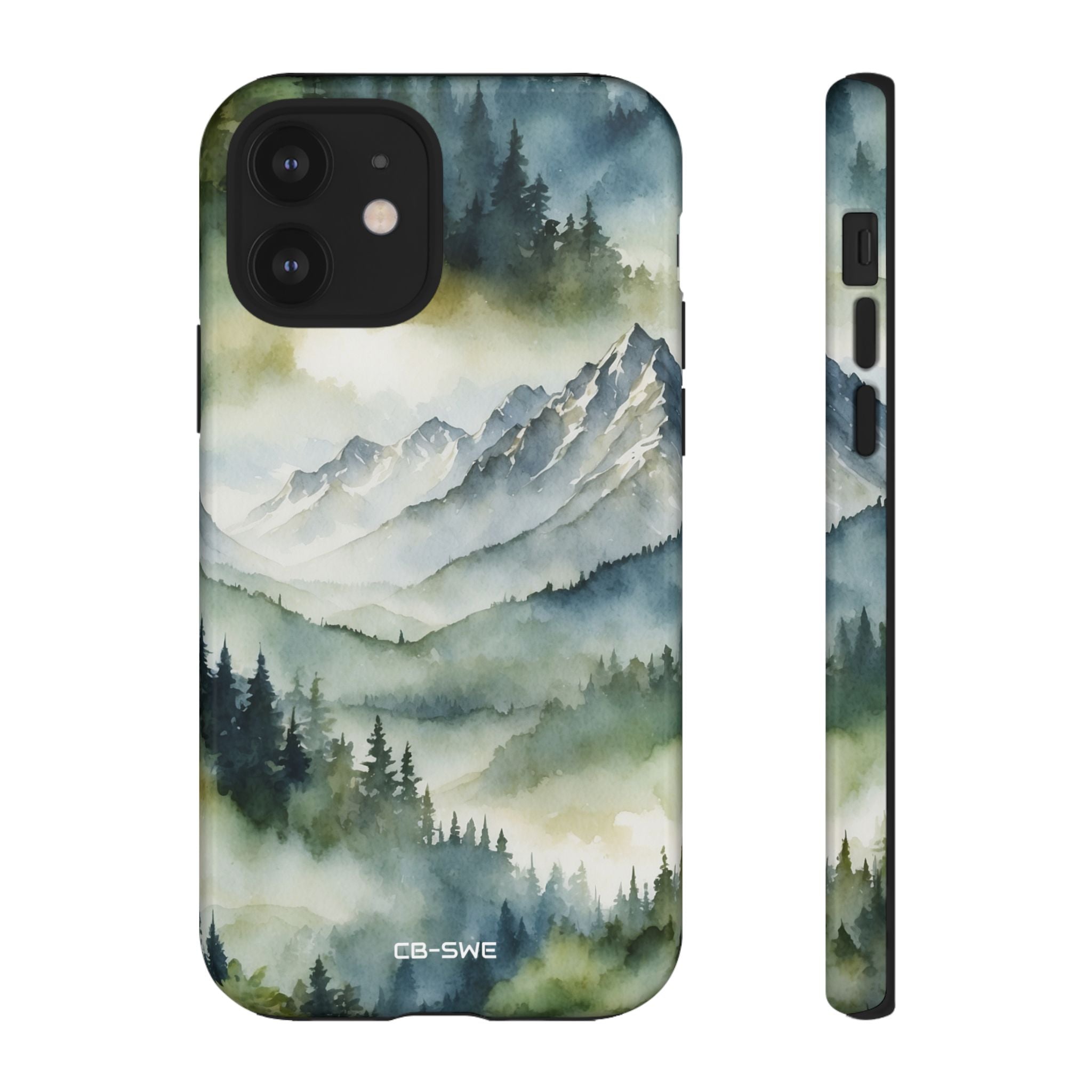 Misty Peaks Emerge - iPhone Case