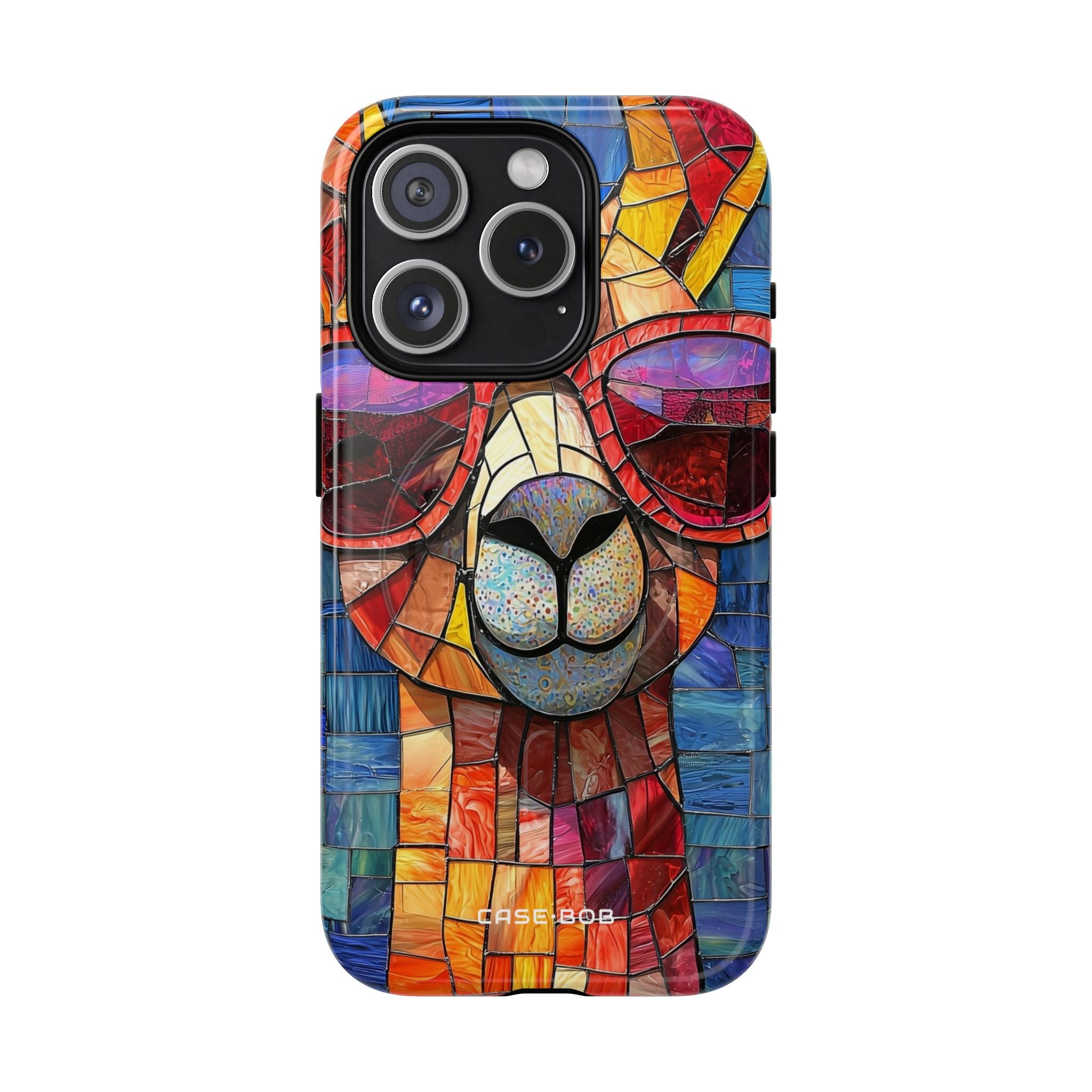Llama Glow iPhone 15 Pro Case - Tough+