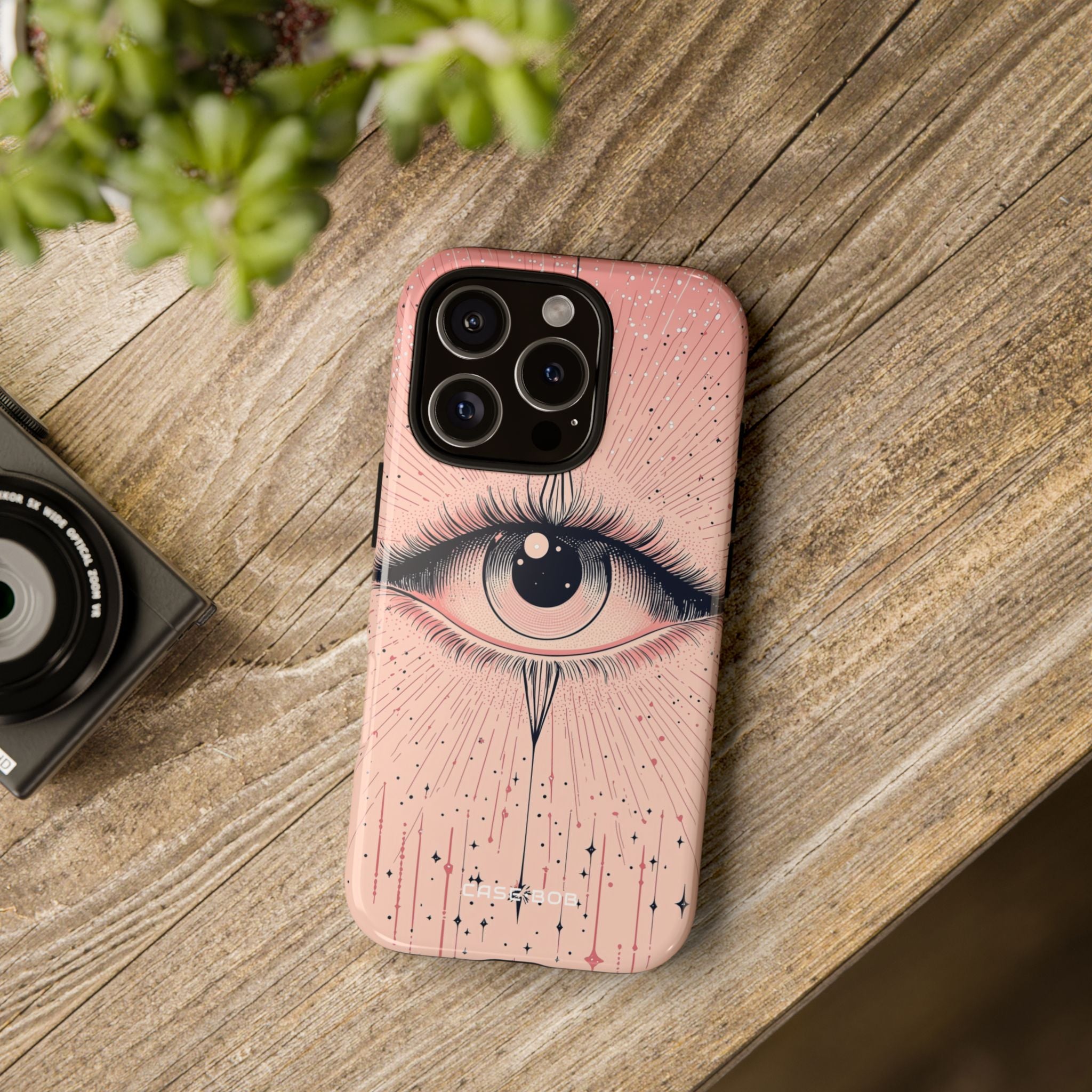 Cosmic Eye Burst iPhone 16 Pro Case - Tough