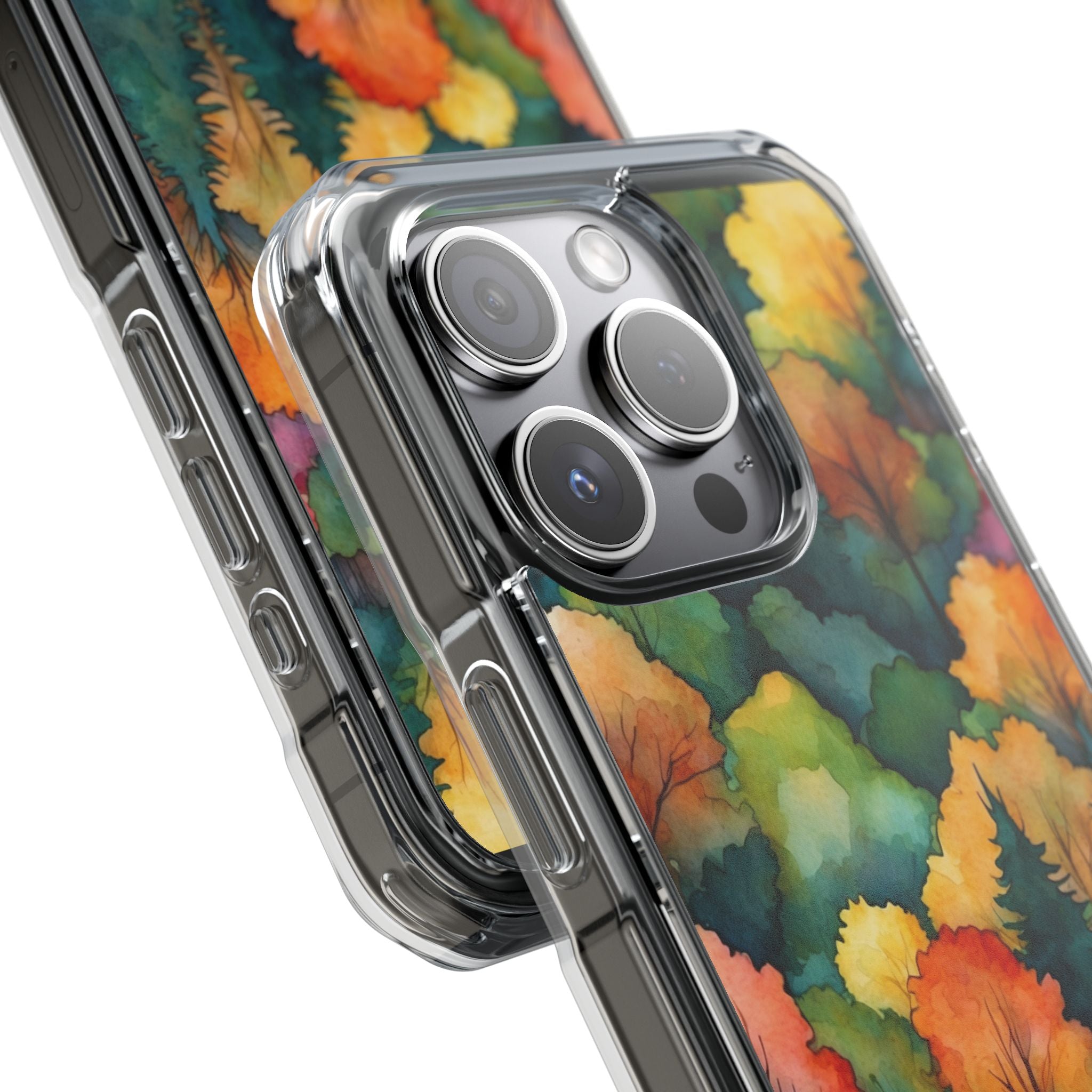 Autumn Leaves Dance iPhone Case - Impact