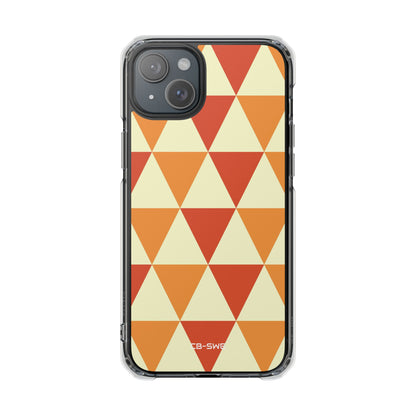Autumn Triangles Dance iPhone Case - Impact