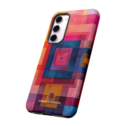 Vibrant Geometry - Tough Samsung S23 Phone Case