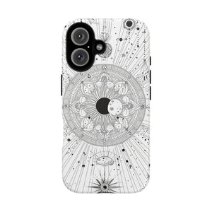 Himmlisches Mandala: Kosmische Feinheiten - für iPhone 16