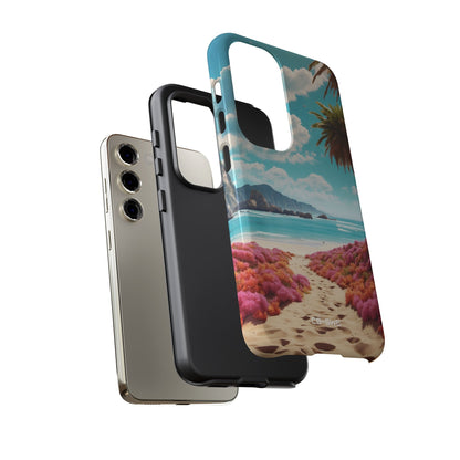Tropical Flowers Frame - Samsung Case
