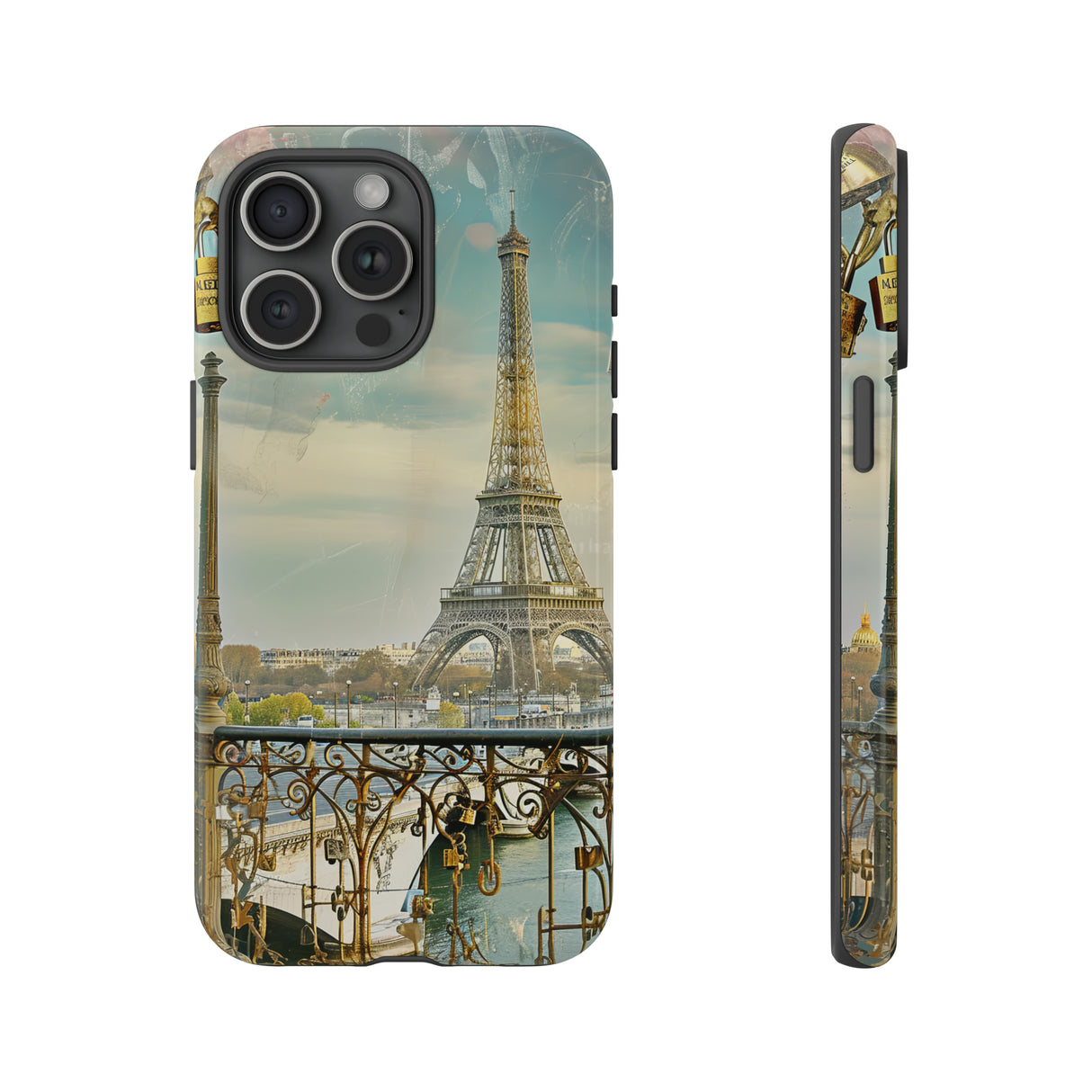 Parisian Love Landmarks - Protective Phone Case