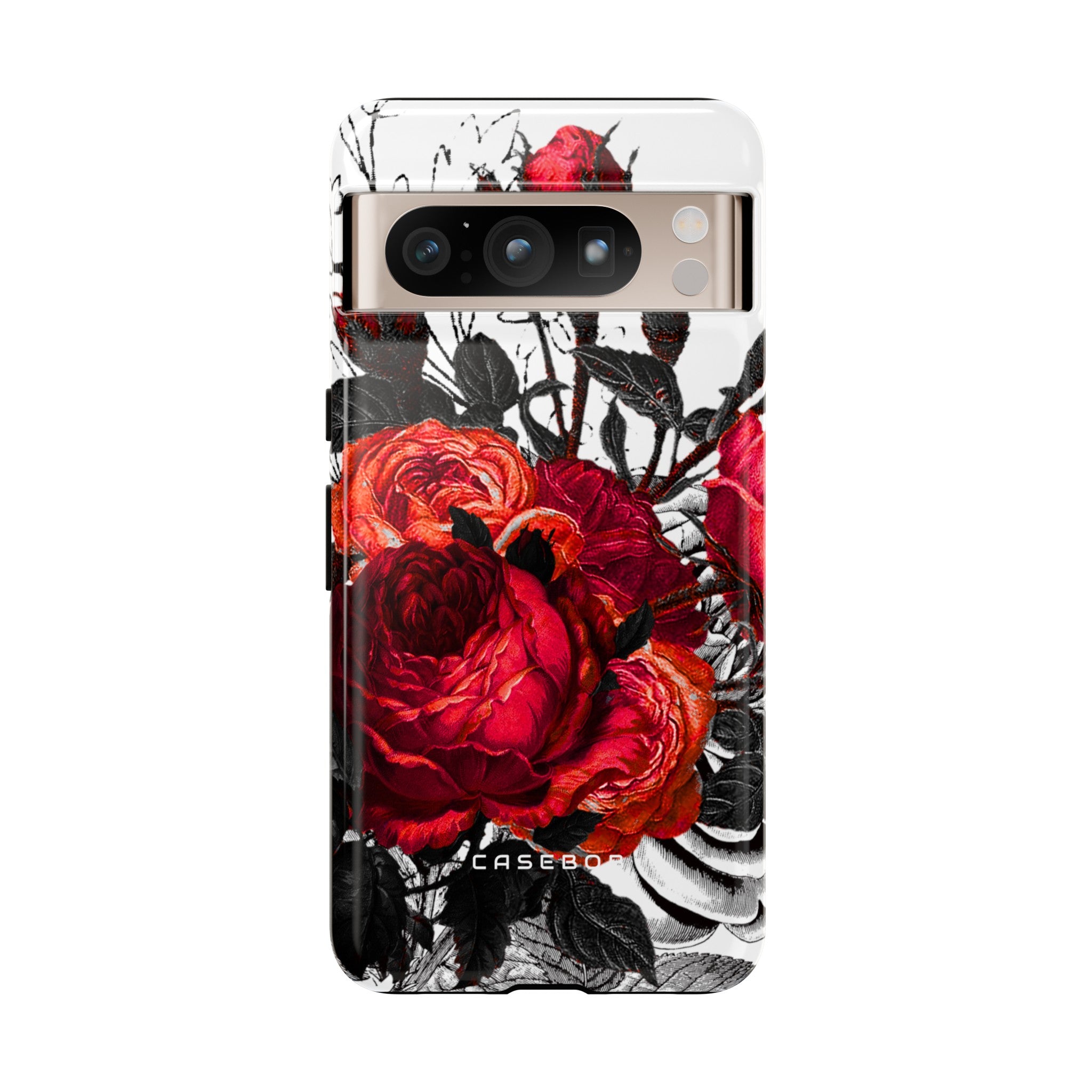 Serarose Gothic Flower - Protective Phone Case