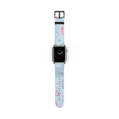 Outlined Bloom Radiance - Watch Band