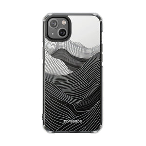 Optical Fluidity - Phone Case for iPhone (Clear Impact - Magnetic)