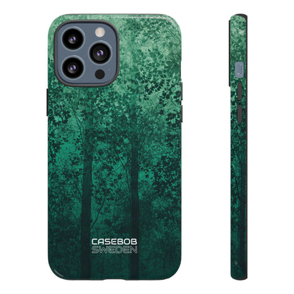 Verdant Forest Canopy iPhone 13 - Tough