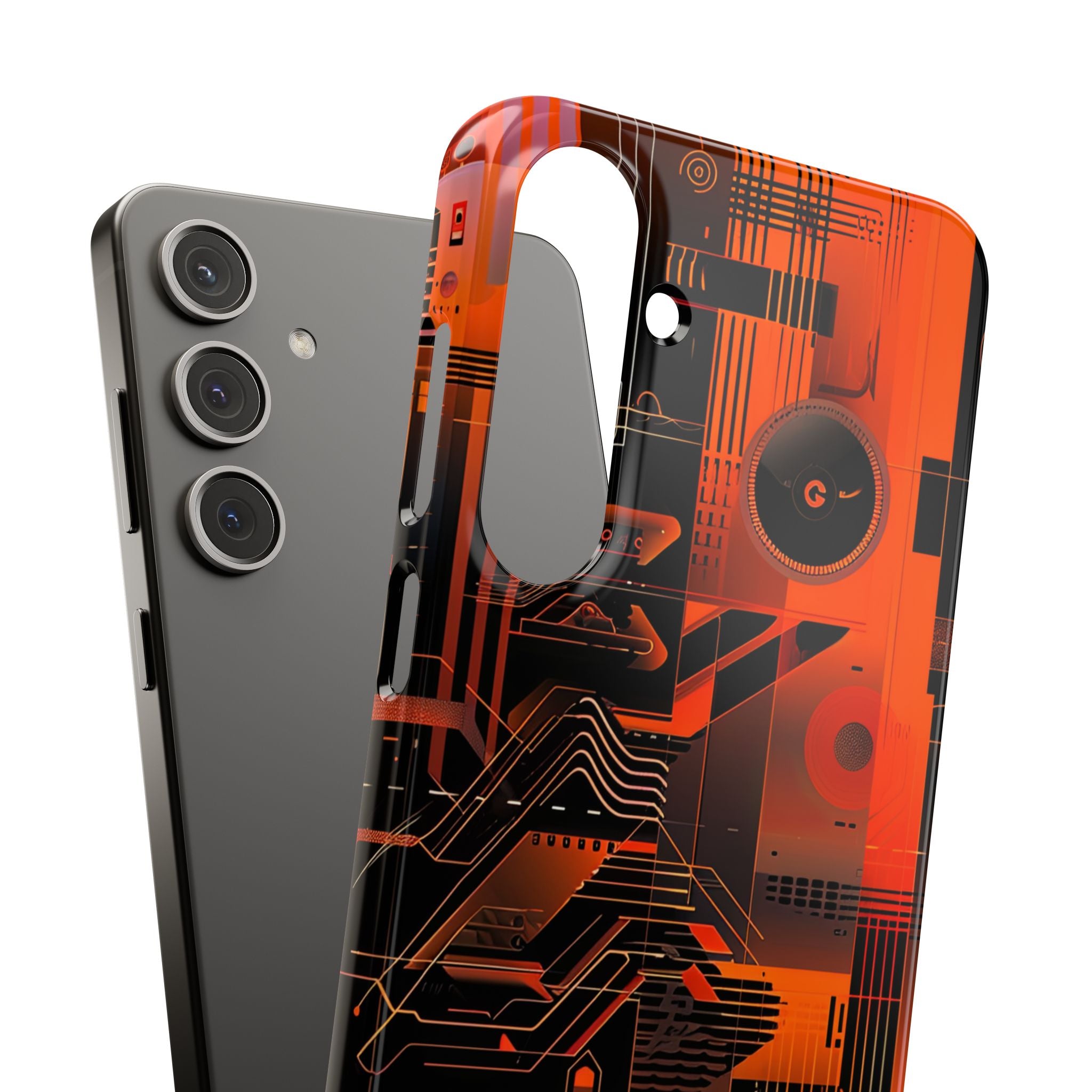 Gradient Circuitburst Samsung S24 - Slim Phone Case