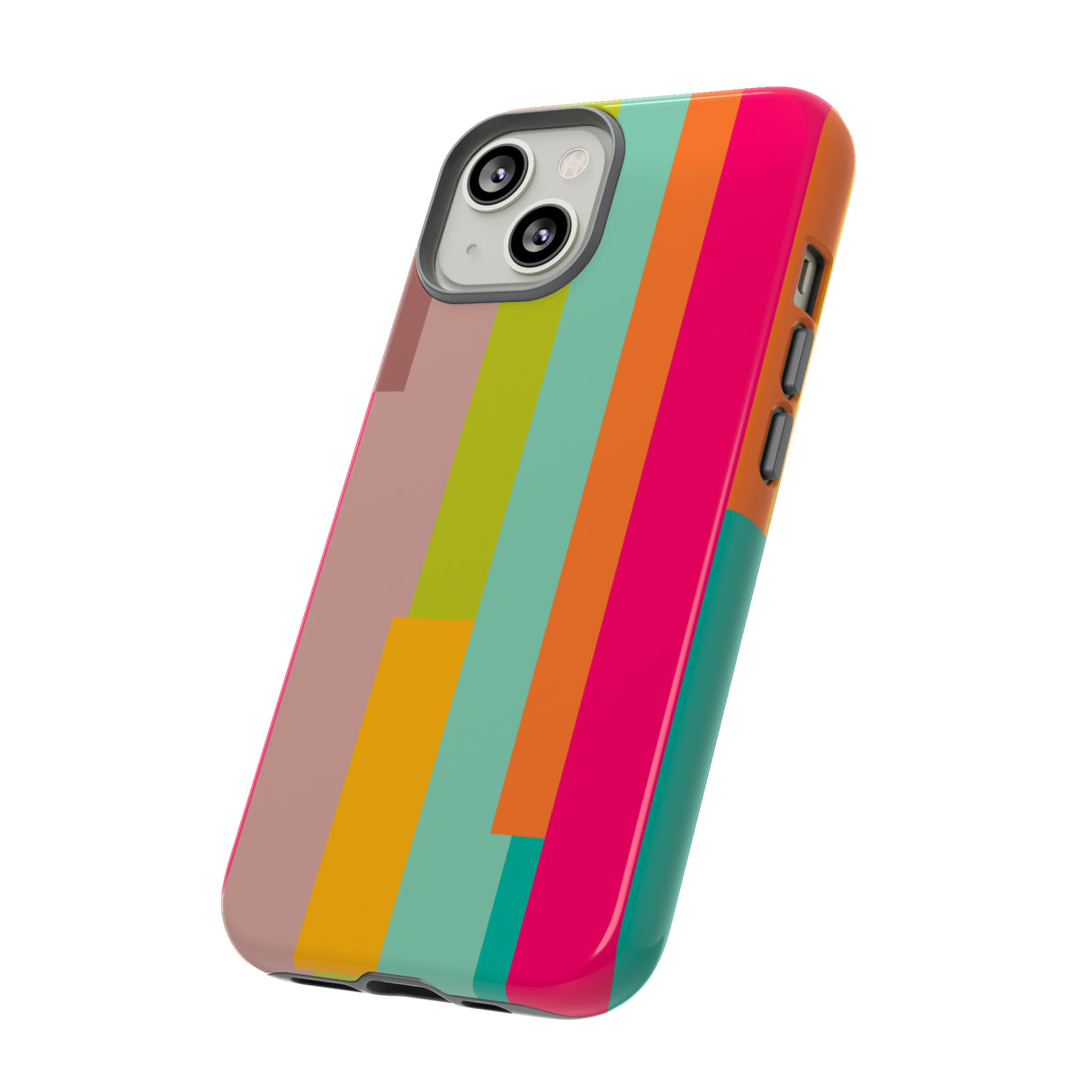 Geometrical Colorful - Protective Phone Case