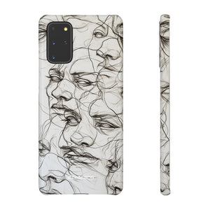 Ethereal Faces | Slim Phone Case for Samsung