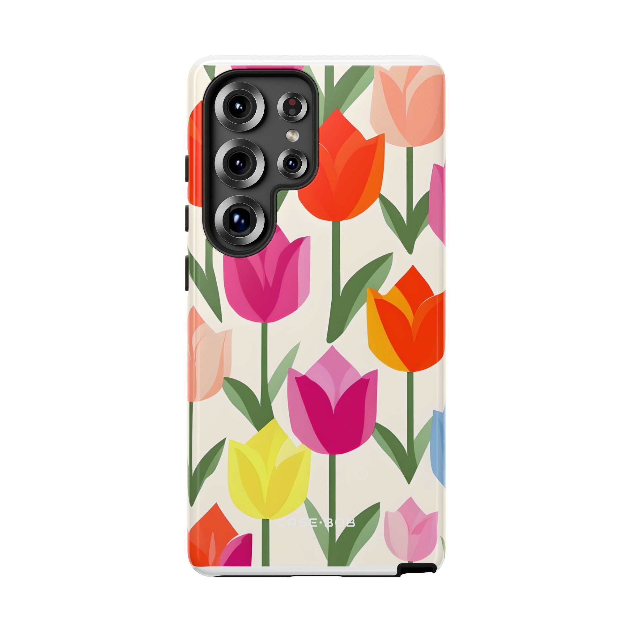 Tulip Harmony Green Samsung S25 Ultra Case - Tough