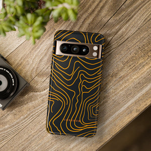 Linear Yellow Chic - Protective Phone Case