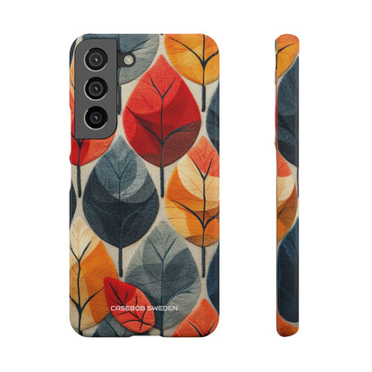 Autumn Leaf Design - Slim Samsung S22 Phone Case