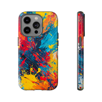 Artistic Brushstroke Bliss - Protective Phone Case