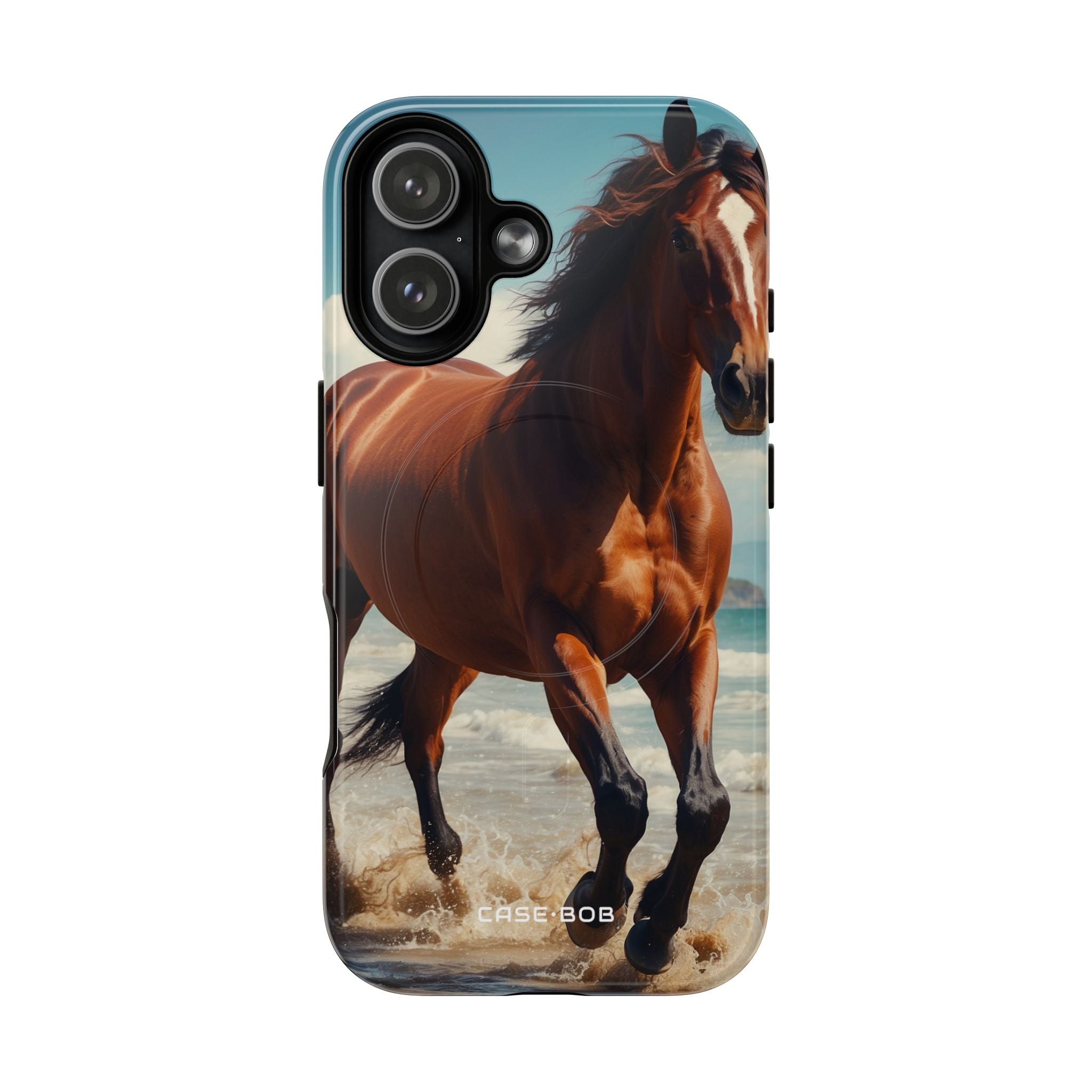 Blazing Horse iPhone 17 Case - Tough+