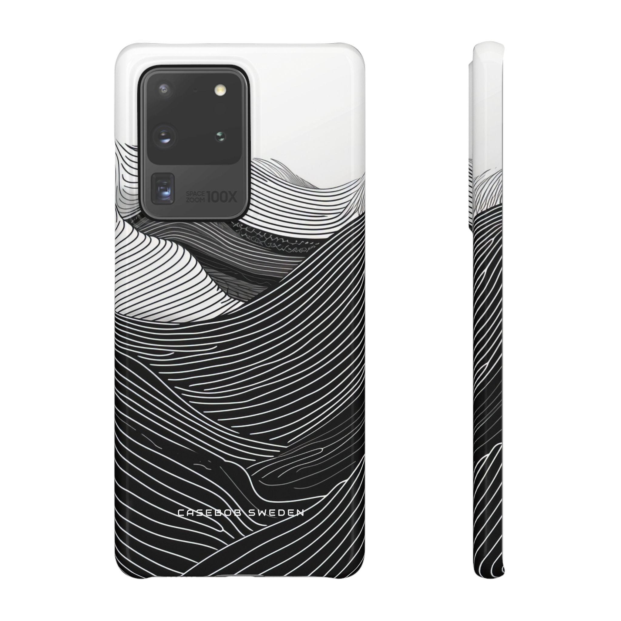 Undulating Horizon Waves Samsung S20 - Slim Phone Case