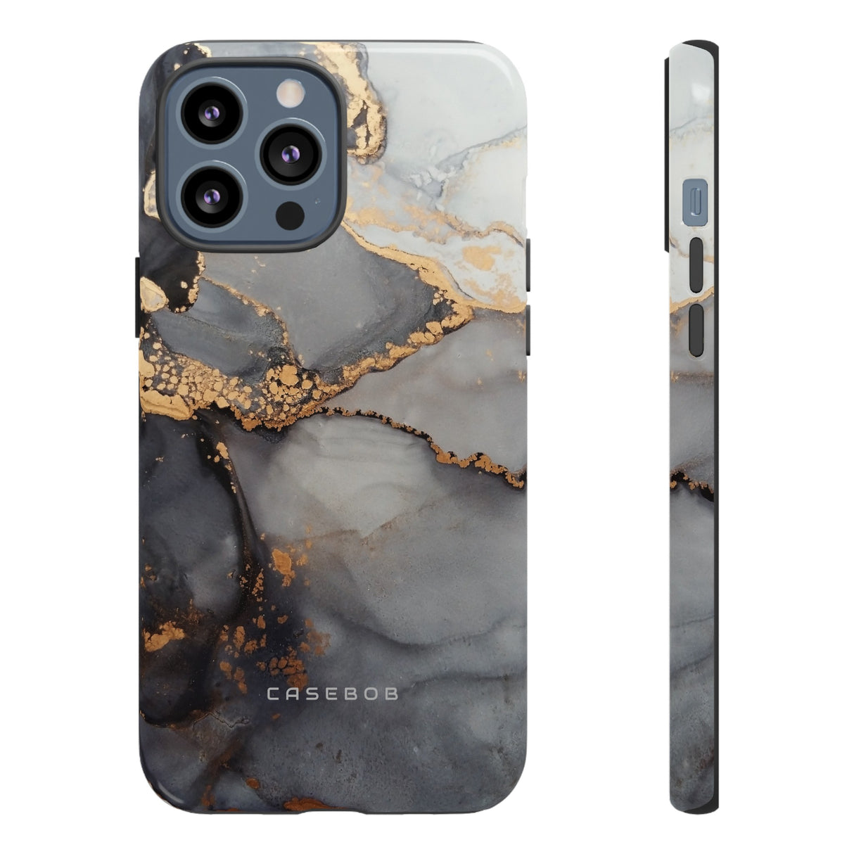 Grey Marble - Protective Phone Case