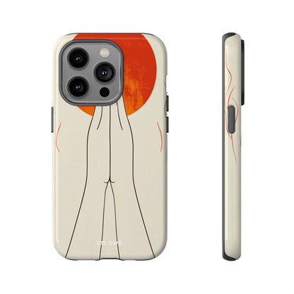 Hands Embrace Sun - iPhone Case