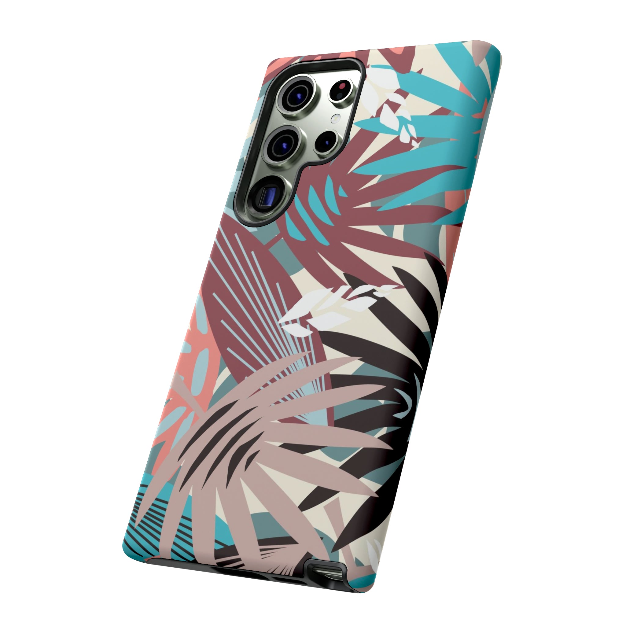 Tropical Leaf Jazz - Protective Phone Case