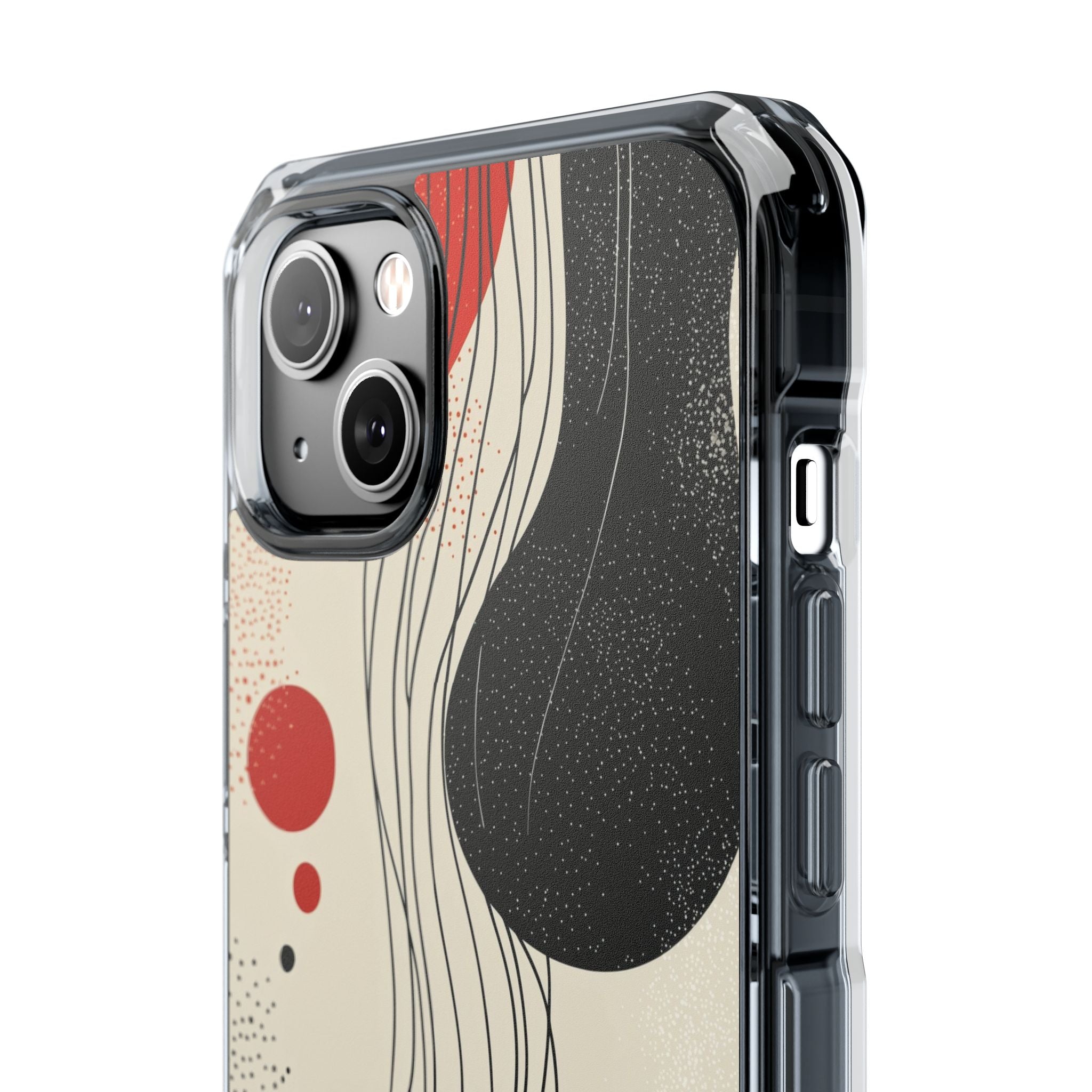 Waves Embrace Flora iPhone Case - Impact