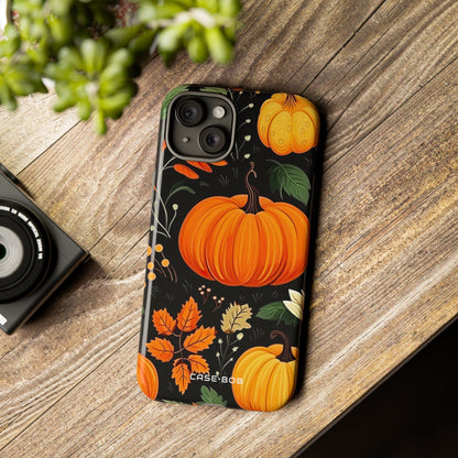 Pumpkin Glow iPhone 15 Plus Case - Tough