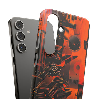 Gradient Circuitburst Samsung S24 - Slim Phone Case