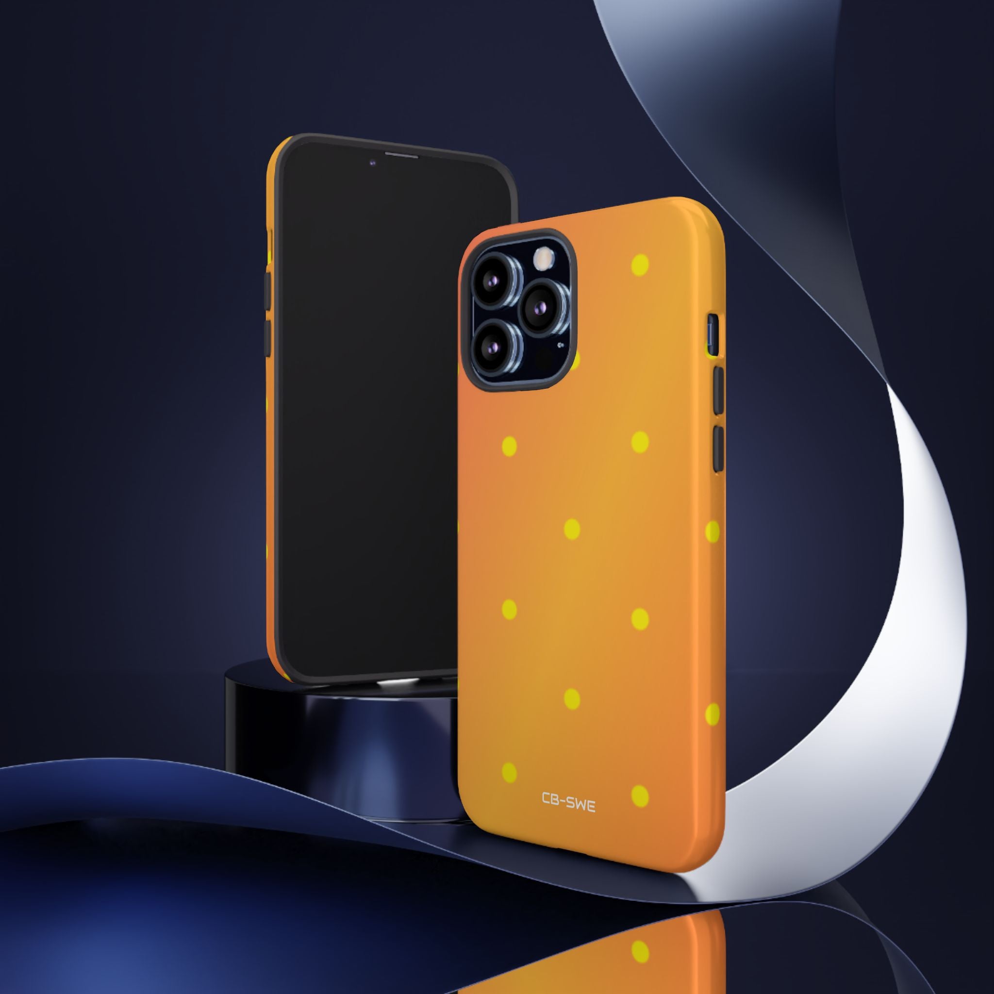 Sunset Dots Radiance - iPhone Case